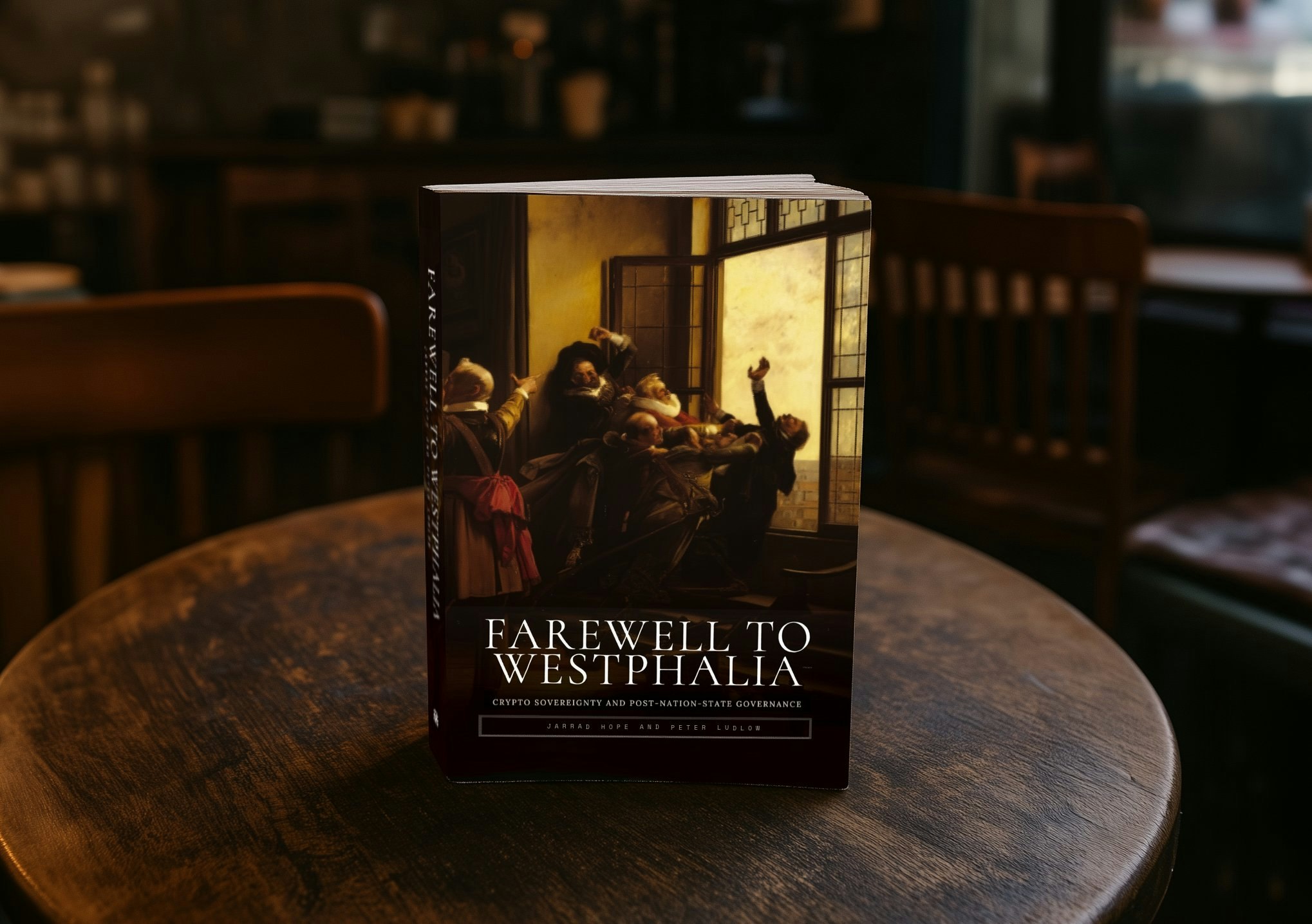 Cover art, "Farewell to Westphalia". 
