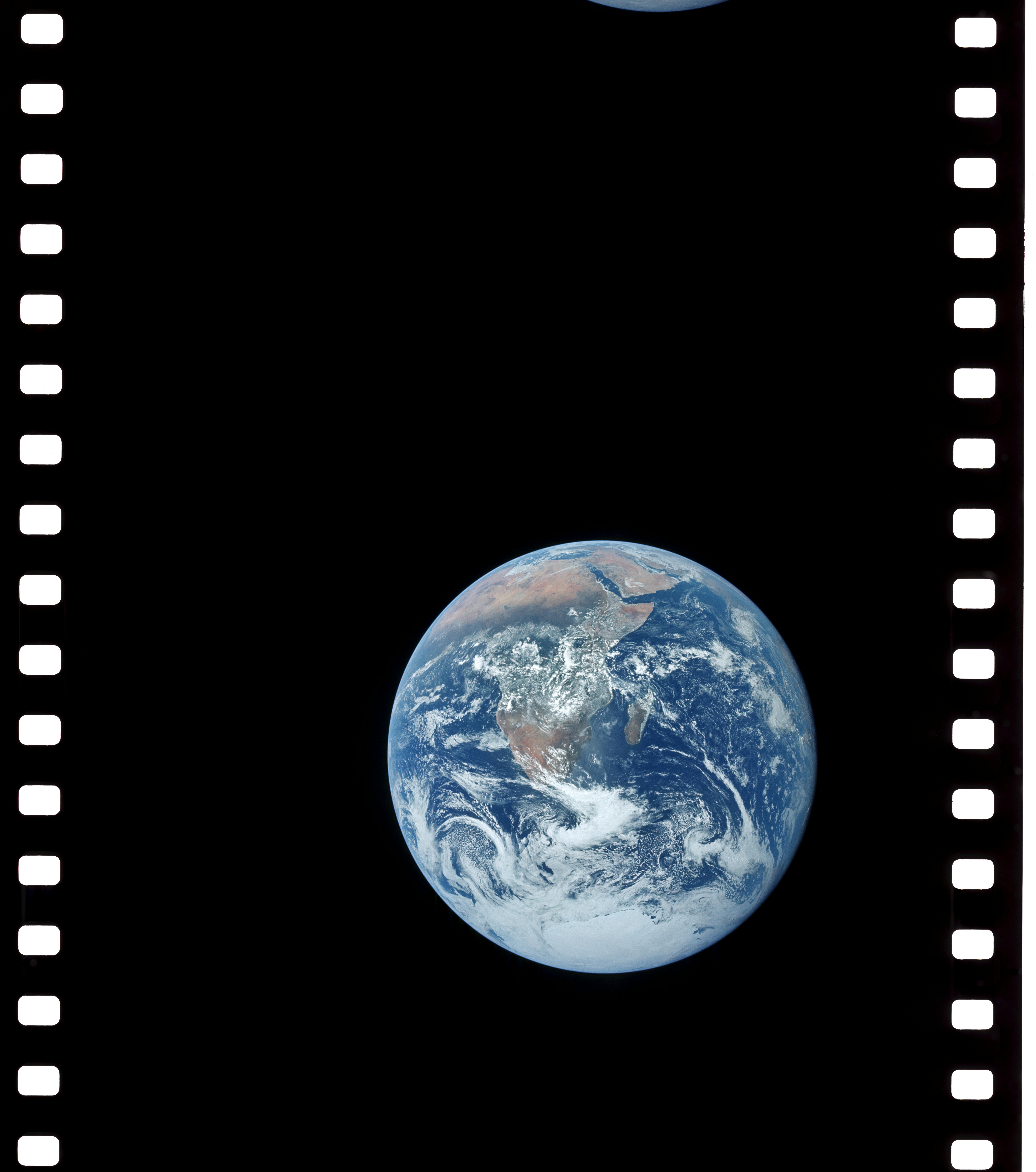 Apollo 17 Astronauts leaving Earth for the Moon in 1972