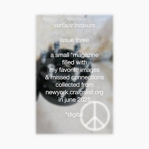surface treasure - issue three