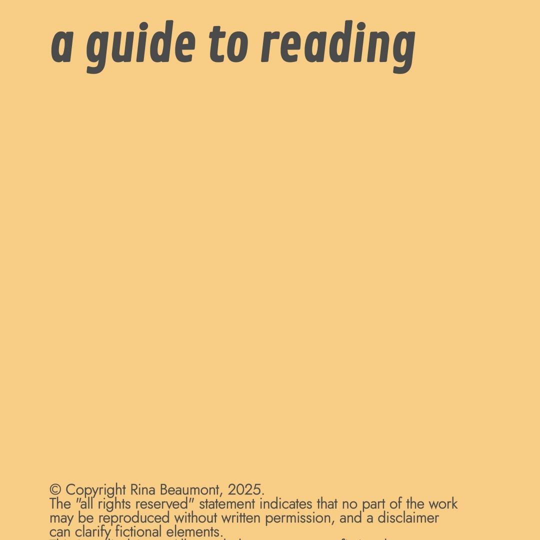 a guide to reading
