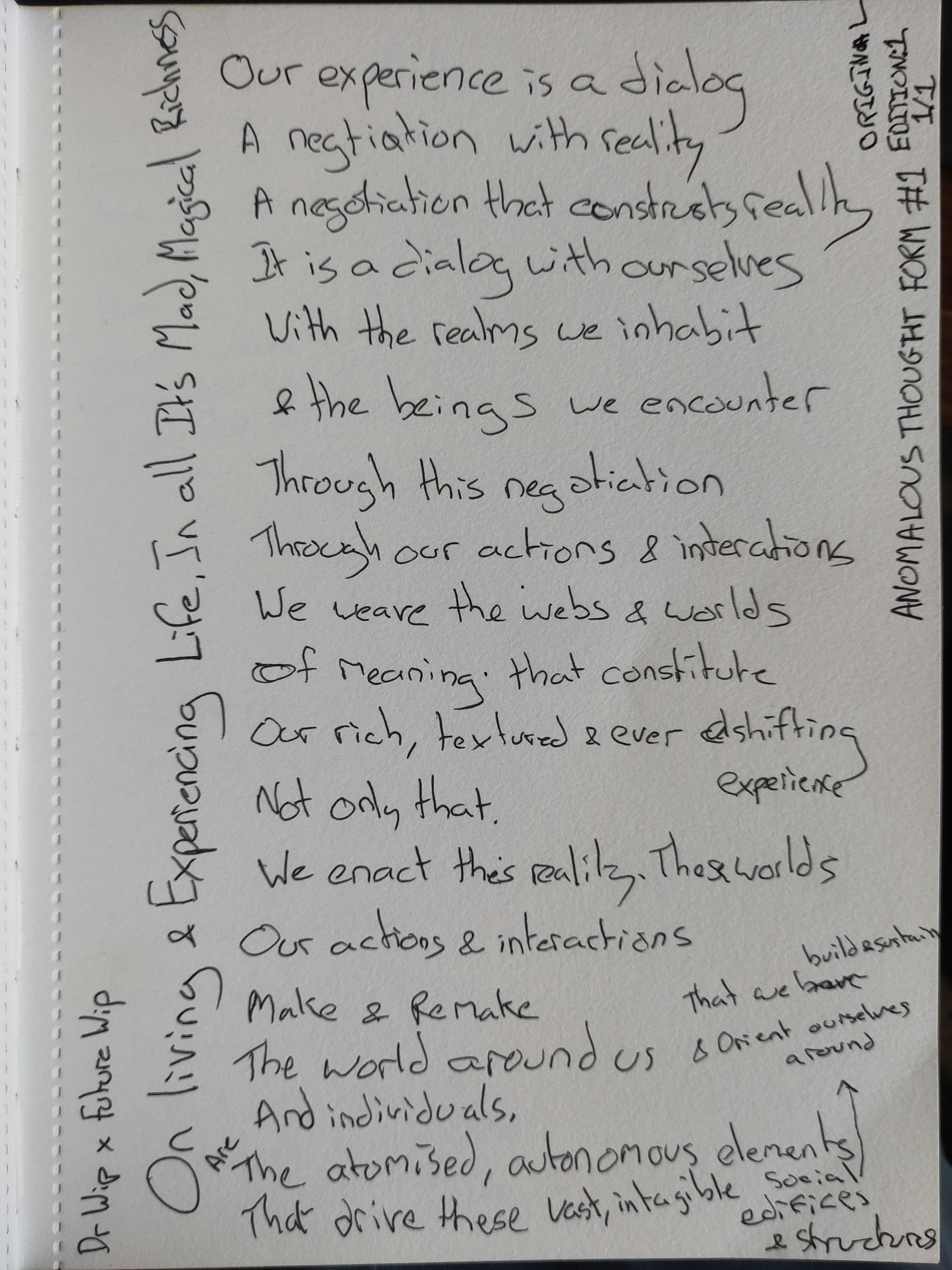 The original A5 version of this thought form