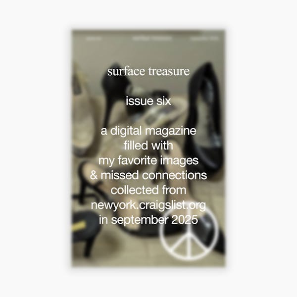 surface treasure - issue six