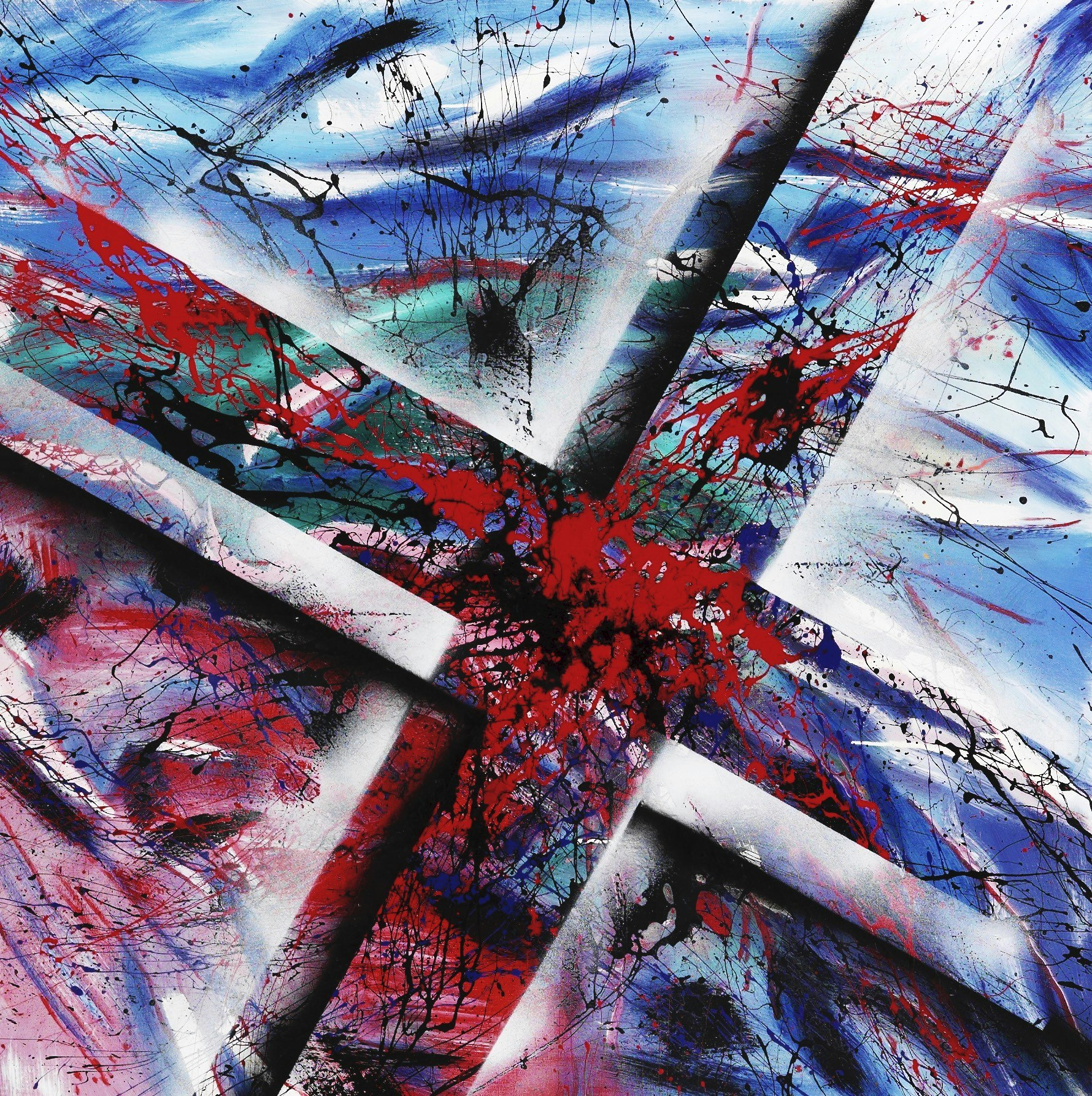 Oil on canvas by Gerard Rossi