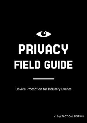 Privacy at Events Mini Zine