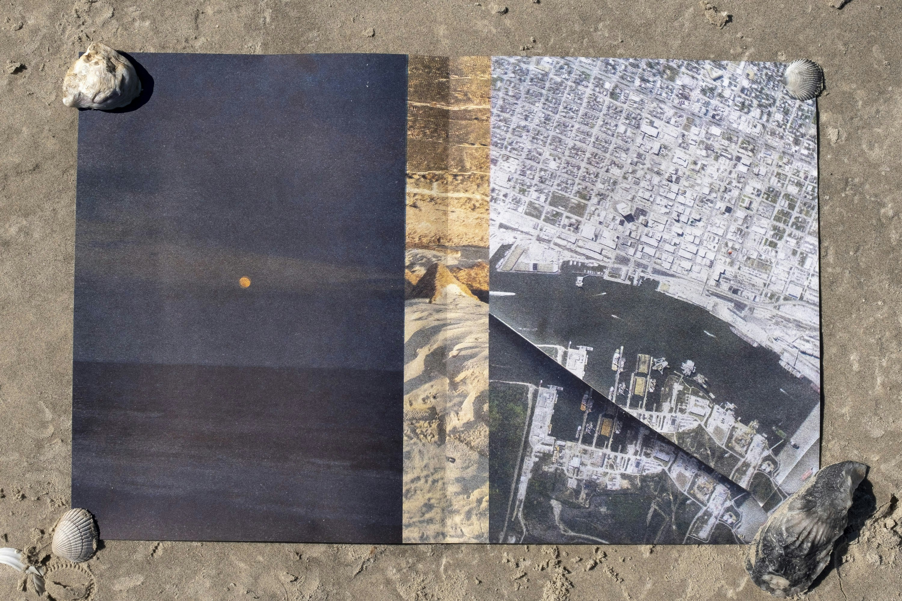 Image spread when removed from the book