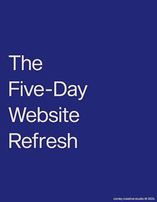 DIY Website Copy Refresh Guide for Nonprofits + Artists