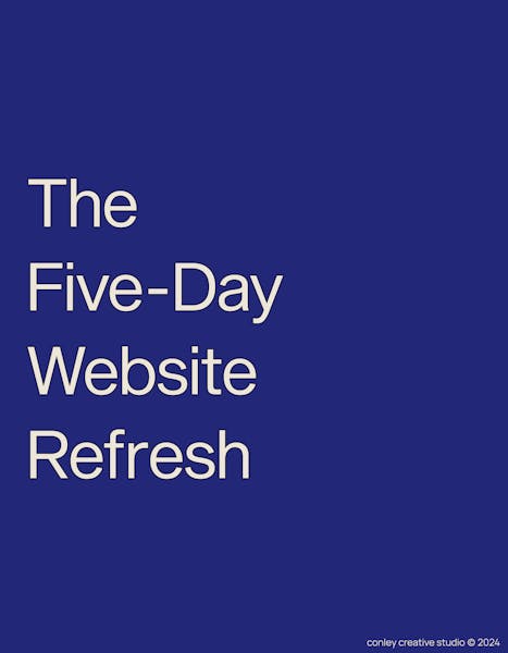 DIY Website Copy Refresh Guide for Nonprofits + Artists