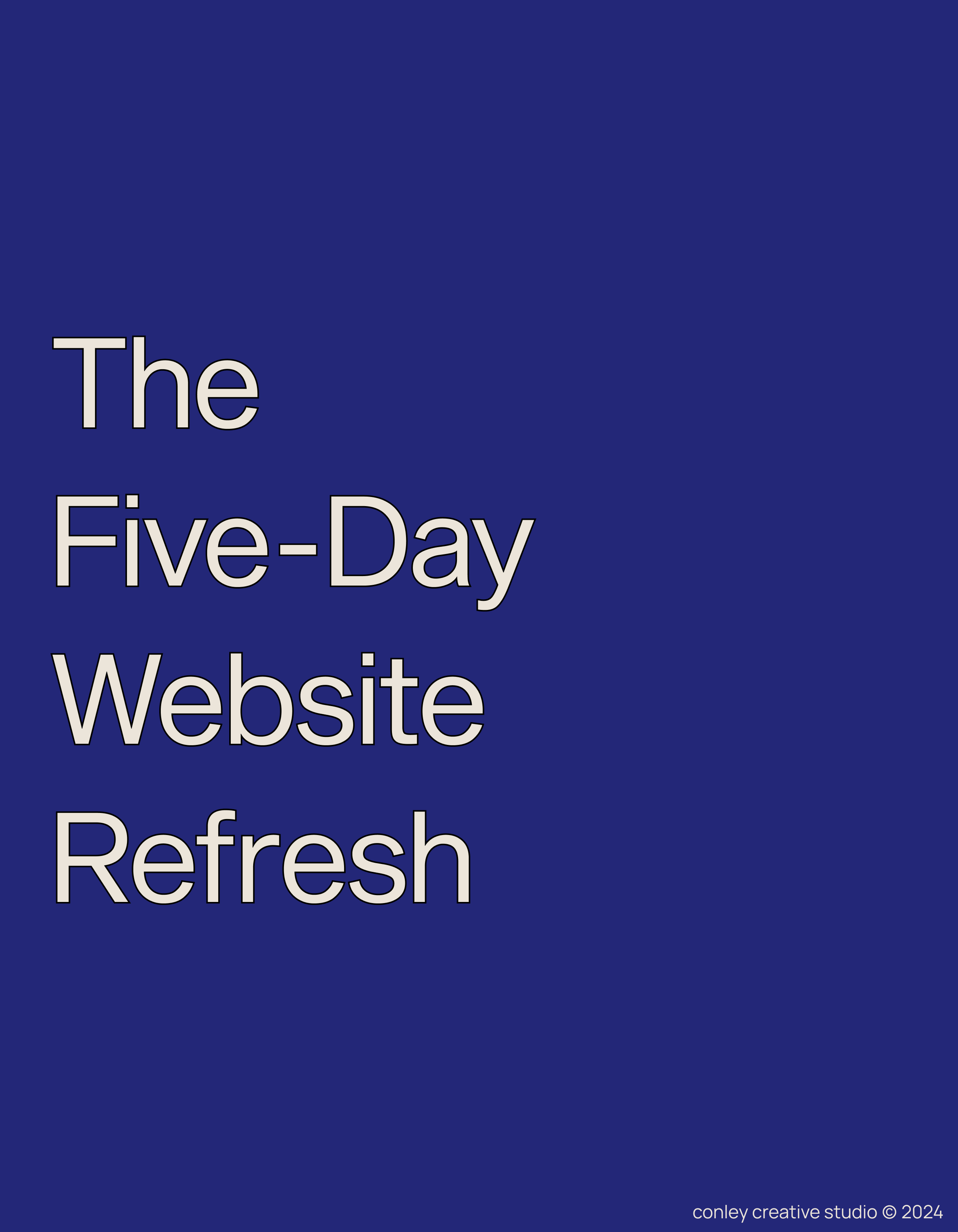 This website revival plan is a foundational sweep that teaches you how to DIY better website copy