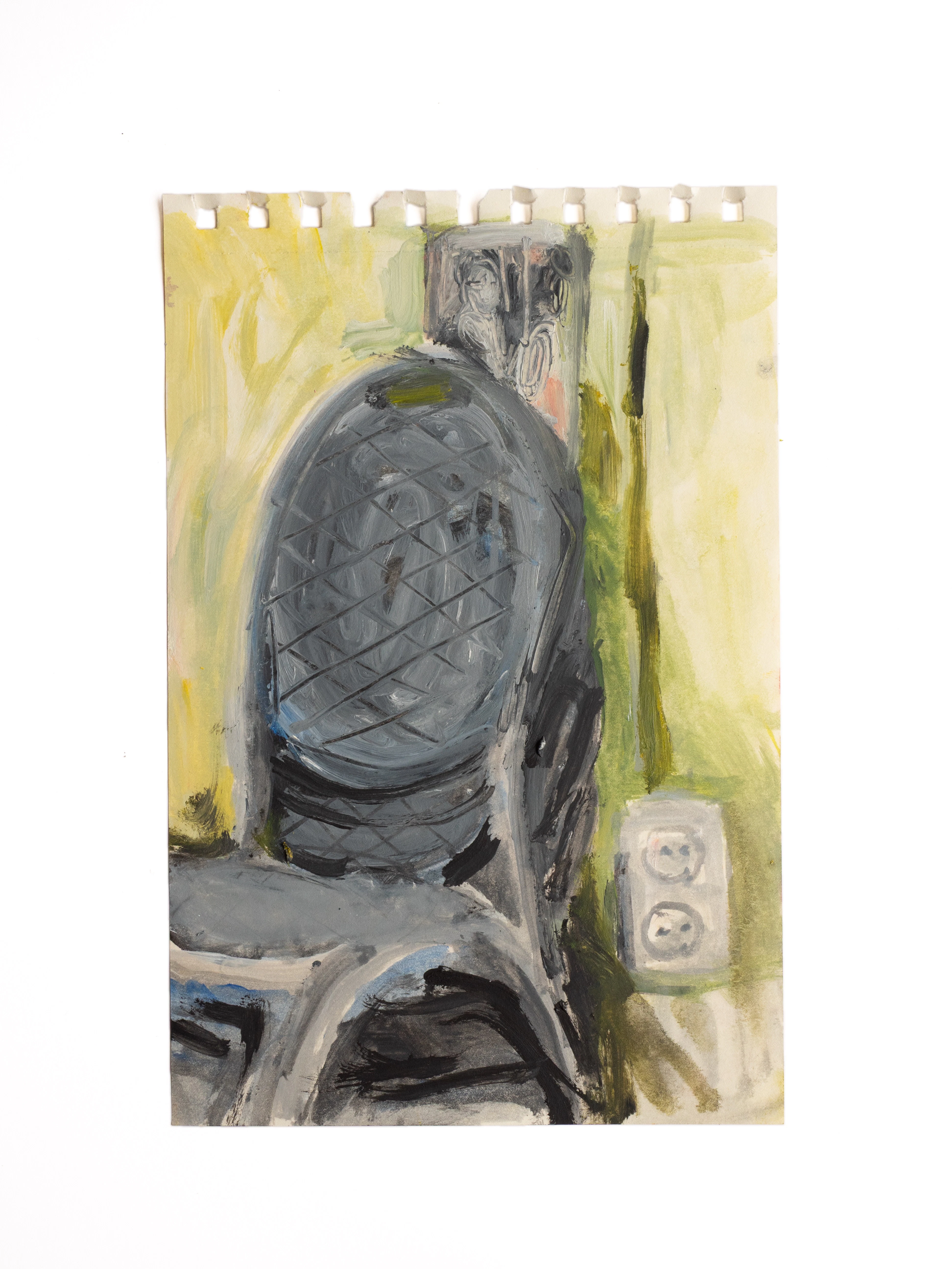 'untitled (sketch of snackbar Twins)' from the book