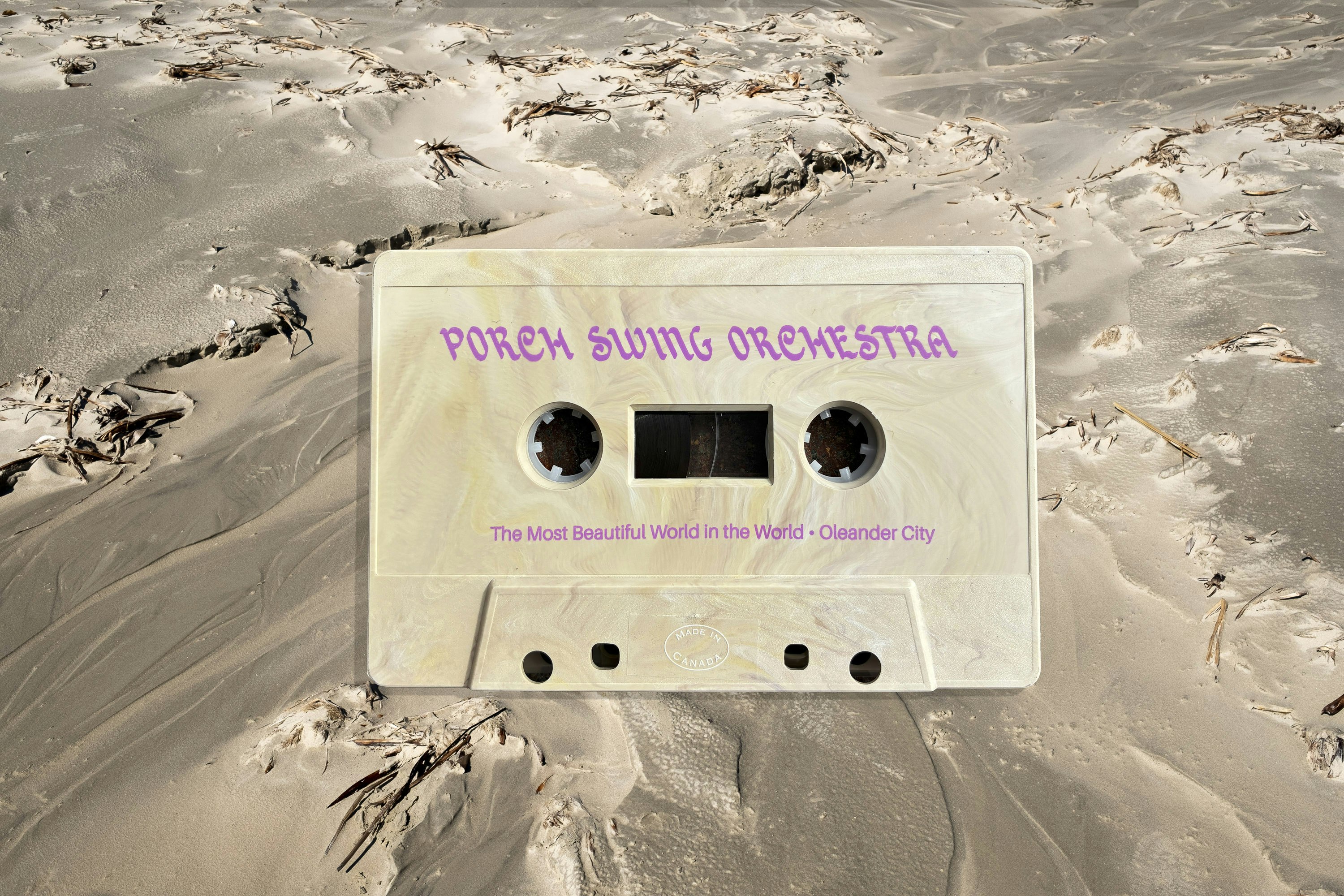 Pro dubbed Cappuccino Swirl Shell Cassette