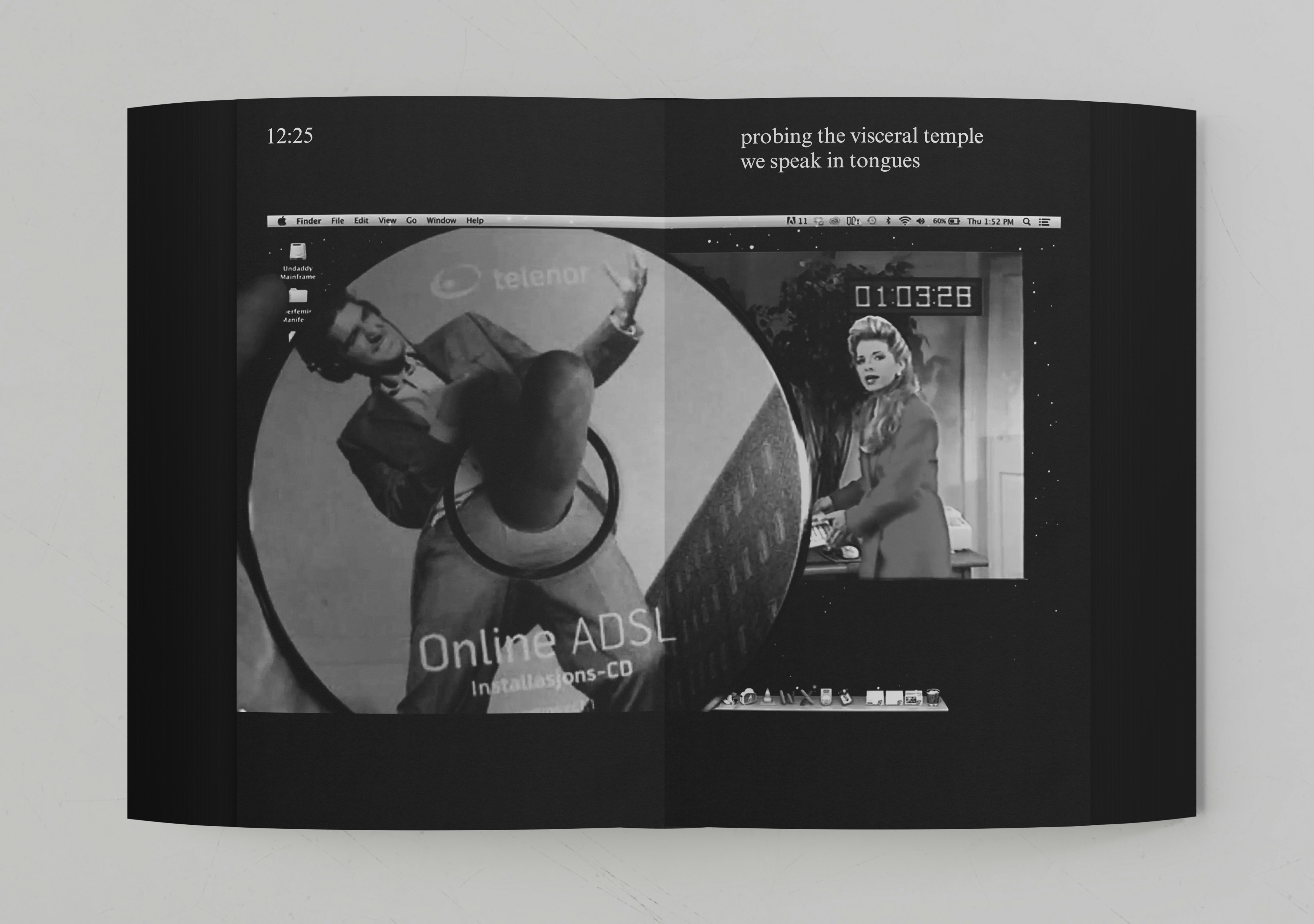 Soda Jerk, “Undaddy Mainframe (After VNS Matrix),” 2014. The video work incorporates the transcription of “A Cyberfeminist Manifesto for the 21st Century” by VNS Matrix published in 1991. 