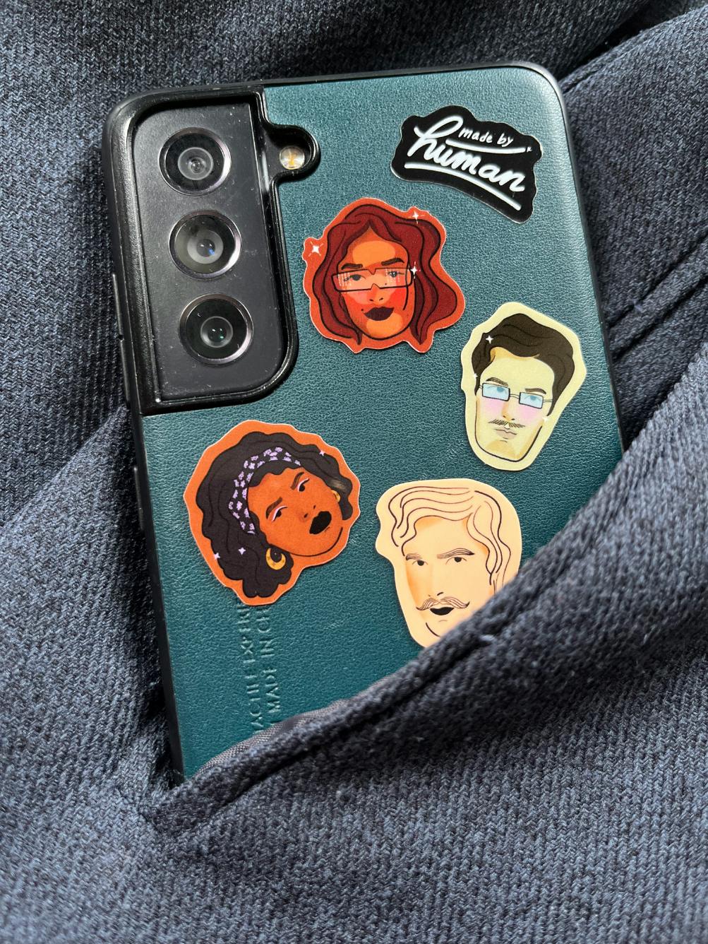 People Spark: Creative Sticker Pack - 10 stickers