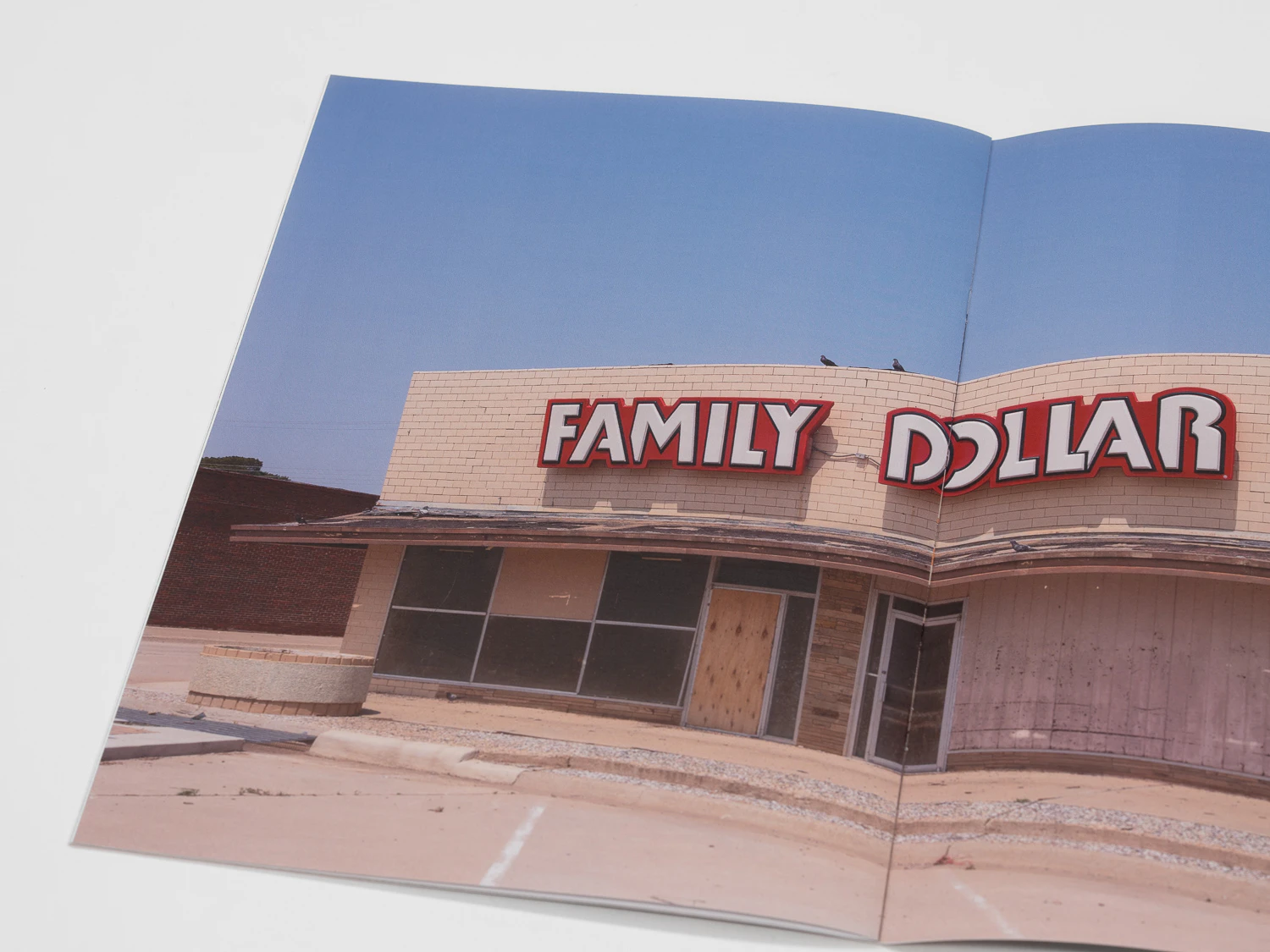 Spread from Prairie Town