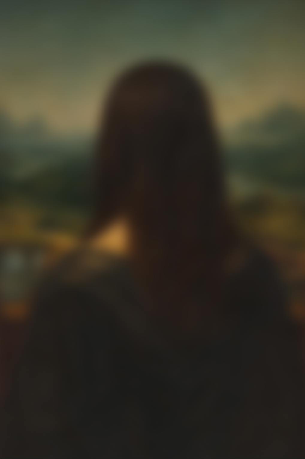 THE MONA LISA IS NOT PRESENT