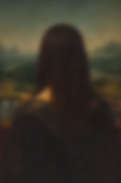 THE MONA LISA IS NOT PRESENT