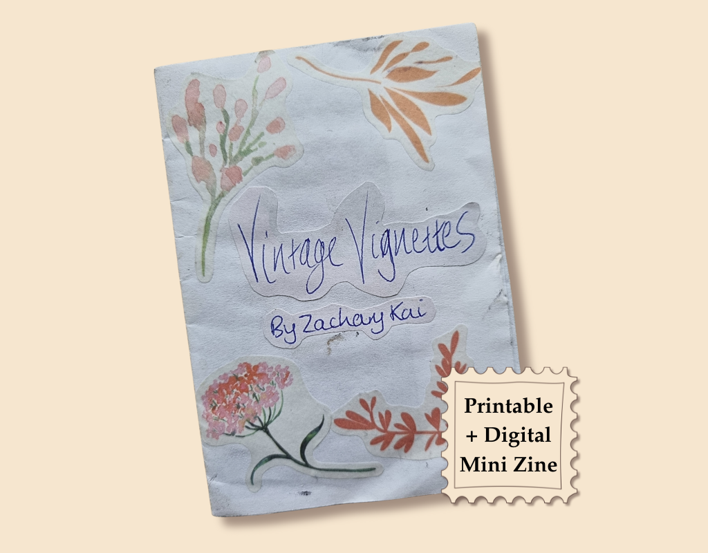 Vintage Vignettets: A Printable + Digital Mini Zine