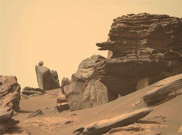 A Balancing Act On Mars