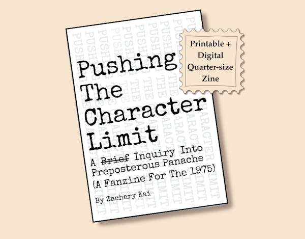 Pushing The Character Limit